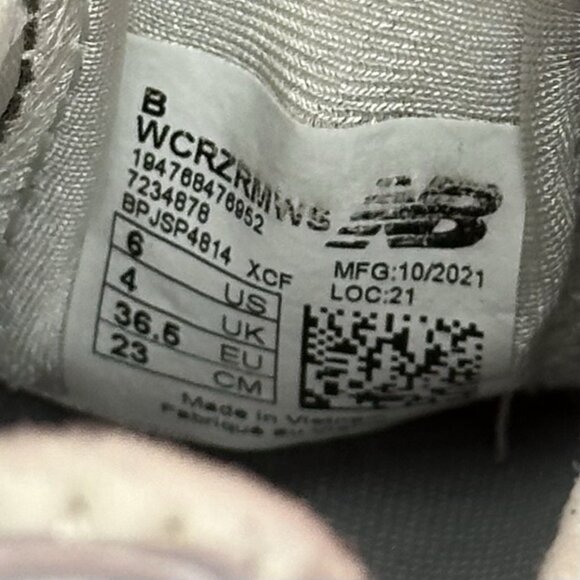 New Balance Fresh Foam Cruz V1 White Mesh Running Shoes Sneakers Women's Size 6B - Picture 10 of 10